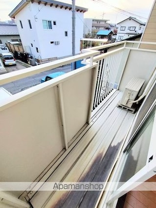 長野県長野市大字稲葉南俣[2DK/43.74m2]のバルコニー