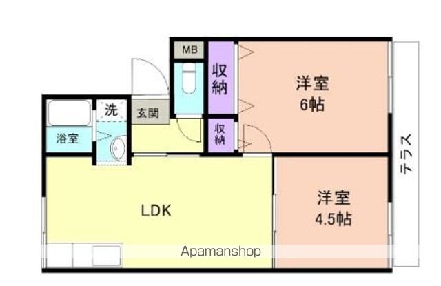 【プレミール高松の間取り】