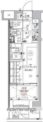 ＧＥＮＯＶＩＡ北池袋ｓｋｙｇａｒｄｅｎ[1DK/28.2m2]の間取図