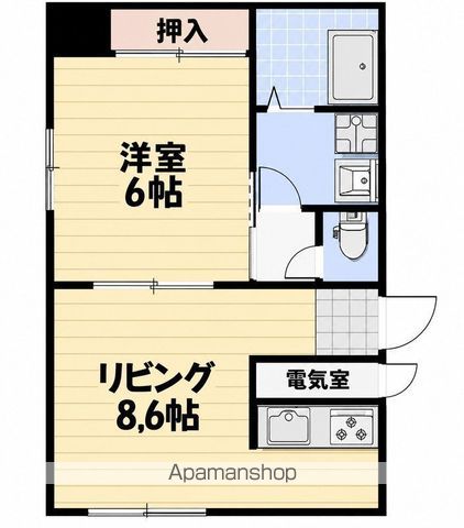 アドバンス湖北の間取り写真