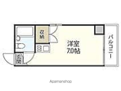 サンシャイン舟入本町[1R/18m2]の間取図