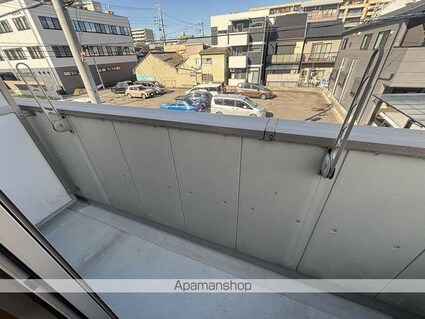 クレフラスト大曽根北Ａ棟[1K/24.09m2]のバルコニー