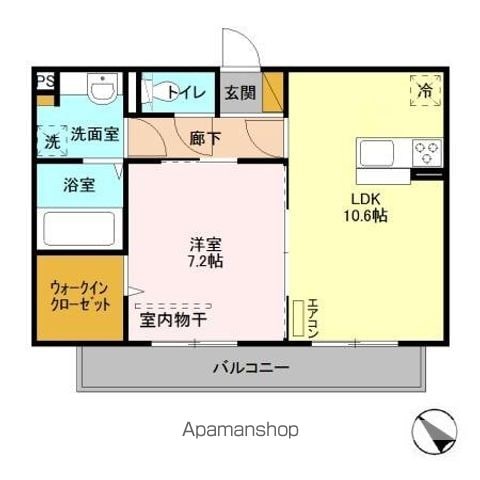 エスポワールの間取り写真