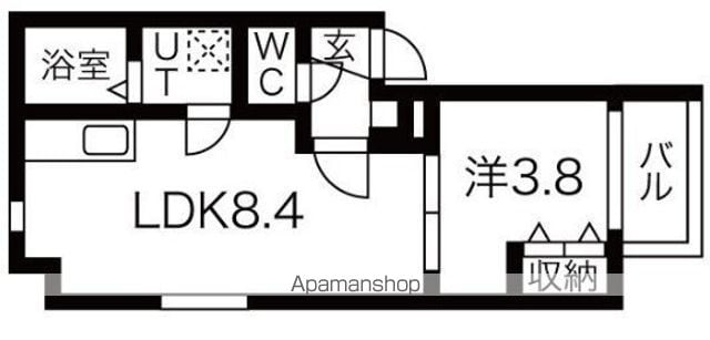 ＬＡ　ＶＩＴＡ二日市駅前Ⅳの間取り