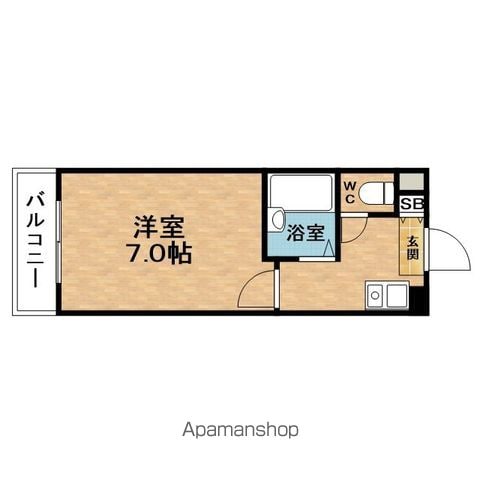 ABUNDANCETENJINBASHIの間取り写真