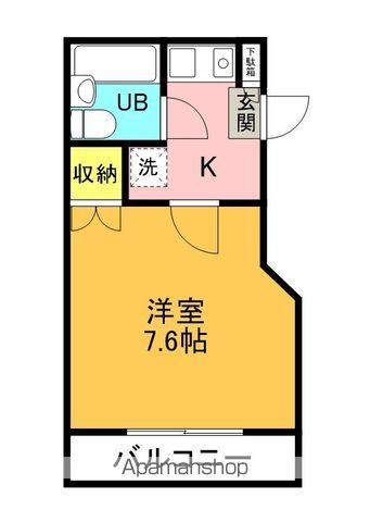 Mフラットの間取り写真