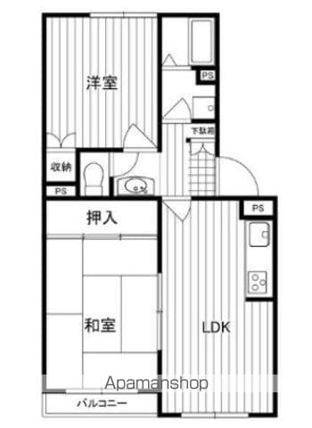 【カーサ南流山の間取り】