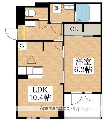 メゾンボヌールの間取り写真