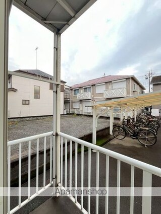 サンハイムＥⅠ[1K/18.18m2]のバルコニー