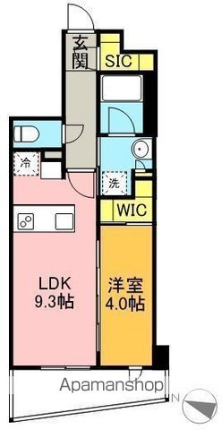 AIFLAT明大前の間取り写真