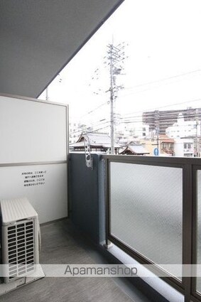 Ｍａｙｆａｉｒ　ＭＡＴＳＵＹＡＭＡＳＨＩＥＫＩ　ｓｑｕａｒｅ[1K/28.98m2]のバルコニー