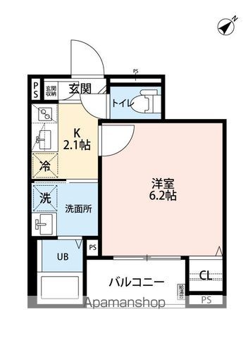 ROBOT HOME 今宿の間取り写真