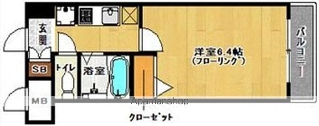 エステムコート博多・祇園ツインタワーファーストステージの間取り写真