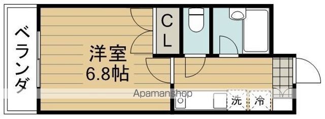 世田谷区南烏山のマンションの間取り