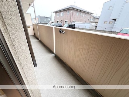 滋賀県長浜市口分田町[2LDK/56.21m2]のバルコニー