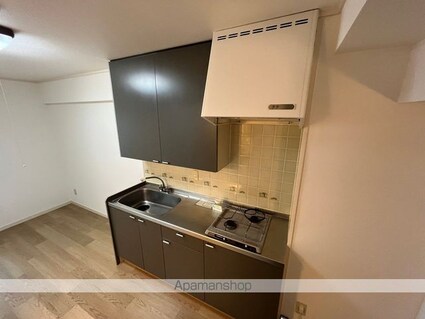 愛媛県松山市宮西１丁目[1K/32.47m2]のキッチン