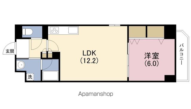 プレサンスロジェ堺筋本町の間取り写真