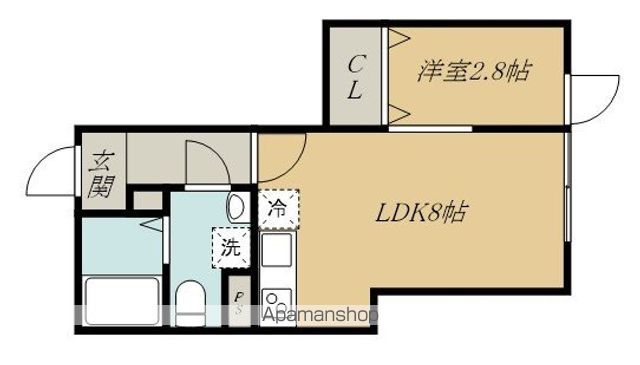 CRESCENT台原の間取り写真