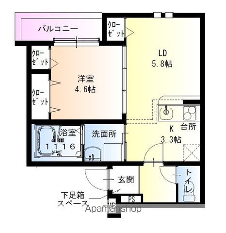 フジパレス塚本駅東の間取り写真