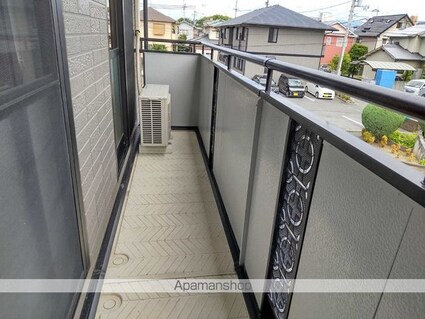 プレジャーＩＩ　Ｂ棟[2LDK/53.72m2]のバルコニー