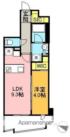 AIFLAT明大前の間取り写真