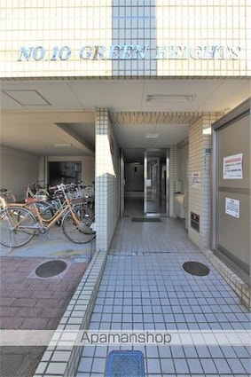 第１０グリーンハイツ[1K/27m2]のエントランス