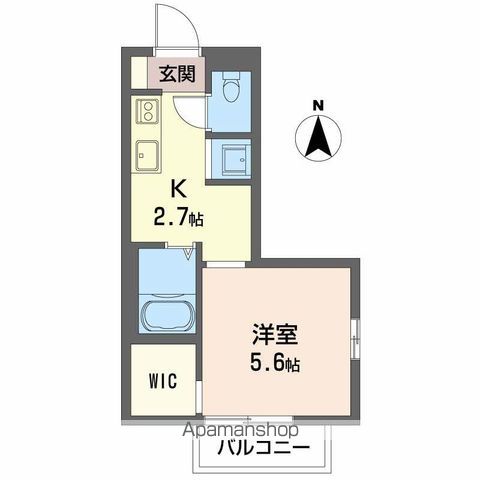 ベルデ北田 A棟の間取り写真