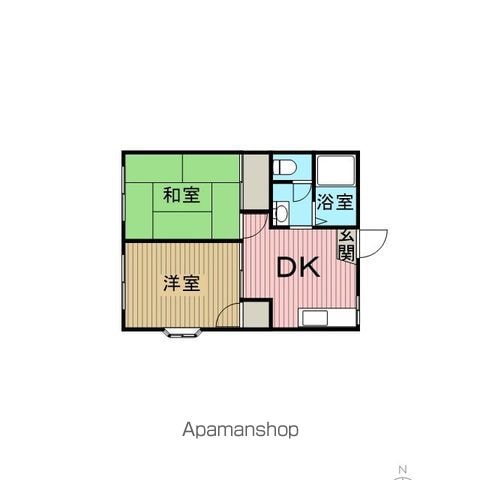サンコーポ南林間の間取り写真