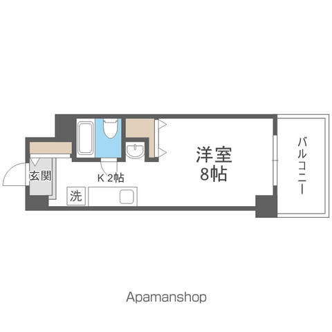 メゾンドブーケ円山の間取り写真