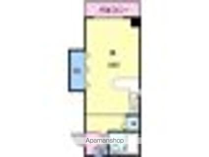 東京都世田谷区下馬５丁目[1R/23m2]の間取図