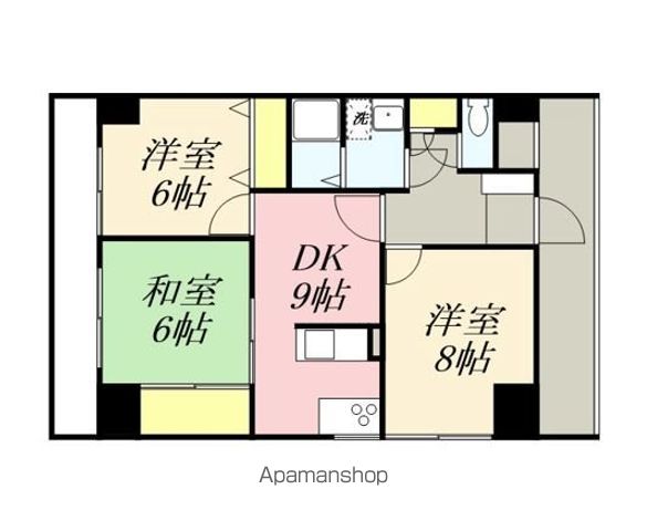 【ＷＡＪＩＭＡ小雑賀マンションの間取り】