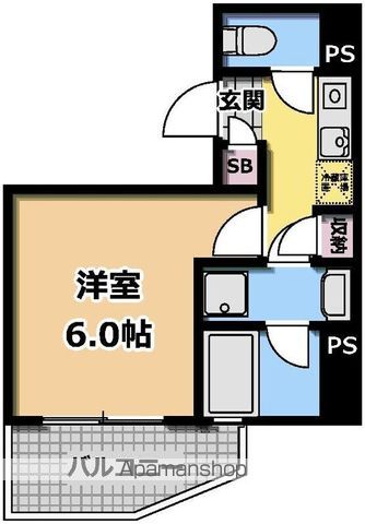 ラ・ヴィスタ西新宿の間取り写真