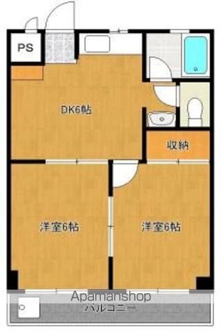 日野市大字日野のマンションの間取り