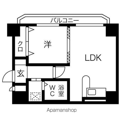 リラハイツ南2条の間取り写真