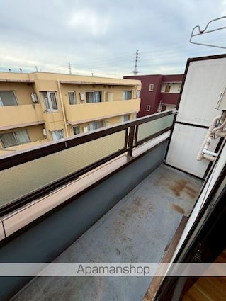 ステアウェル本郷[1R/19m2]のバルコニー