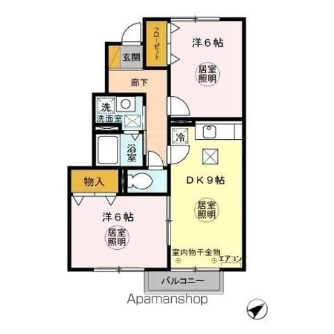 シャルマンおおたかの森の間取り写真