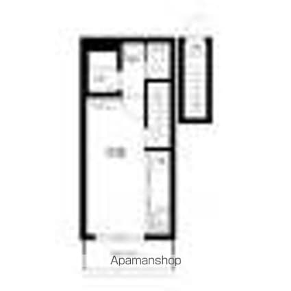 グラン徳丸[1R/21.18m2]の間取図