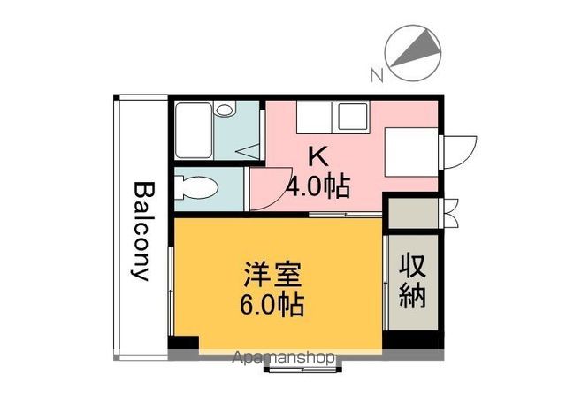 キャピタル祇園の間取り写真