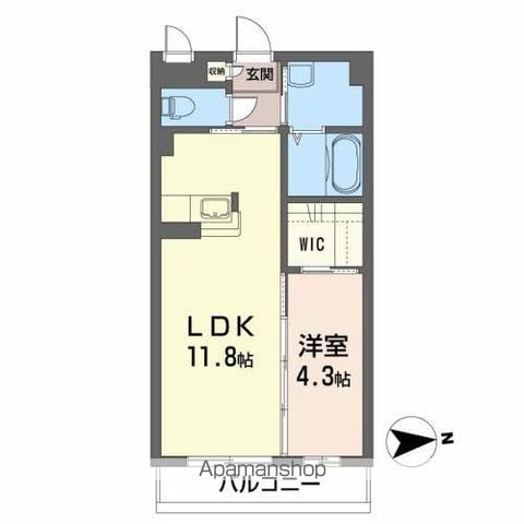 シャーメゾン長町の間取り写真