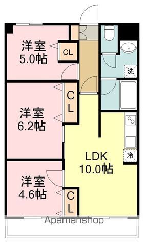 グレースK小田原の間取り写真