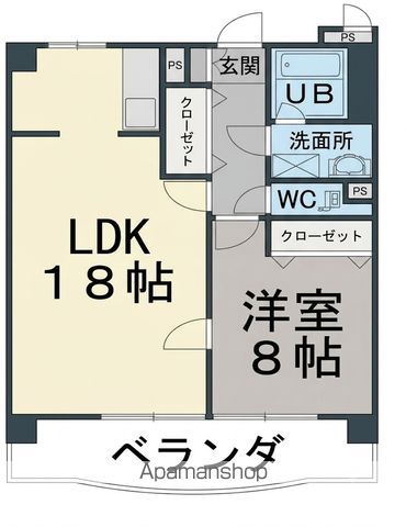 アークハイツ鹿田の間取り写真