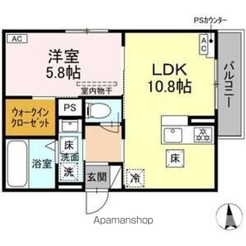 DーHILLS領家IIの間取り写真