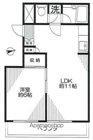 パラスト高円寺の間取り写真