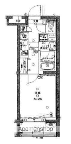 【クレヴィスタ池袋ウエストの間取り】