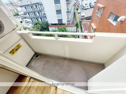 ヴィラ平成[1K/22.36m2]のバルコニー