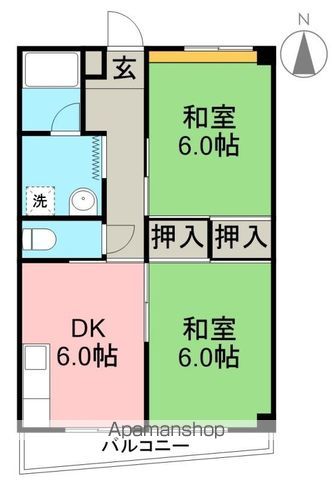 第3山崎マンションの間取り写真