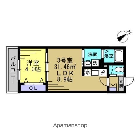 HD南柏の間取り写真