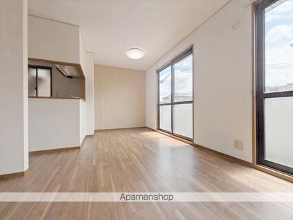 ラ・フルール　Ｂ棟[1LDK/47.69m2]のリビング・居間