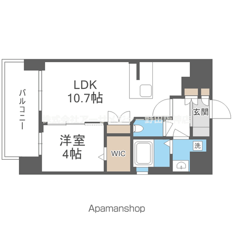 ミラージュパレス新梅田CIELOの間取り写真