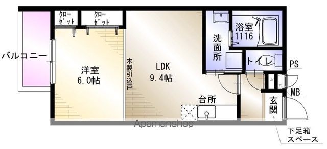 フジパレスエン II号館の間取り写真